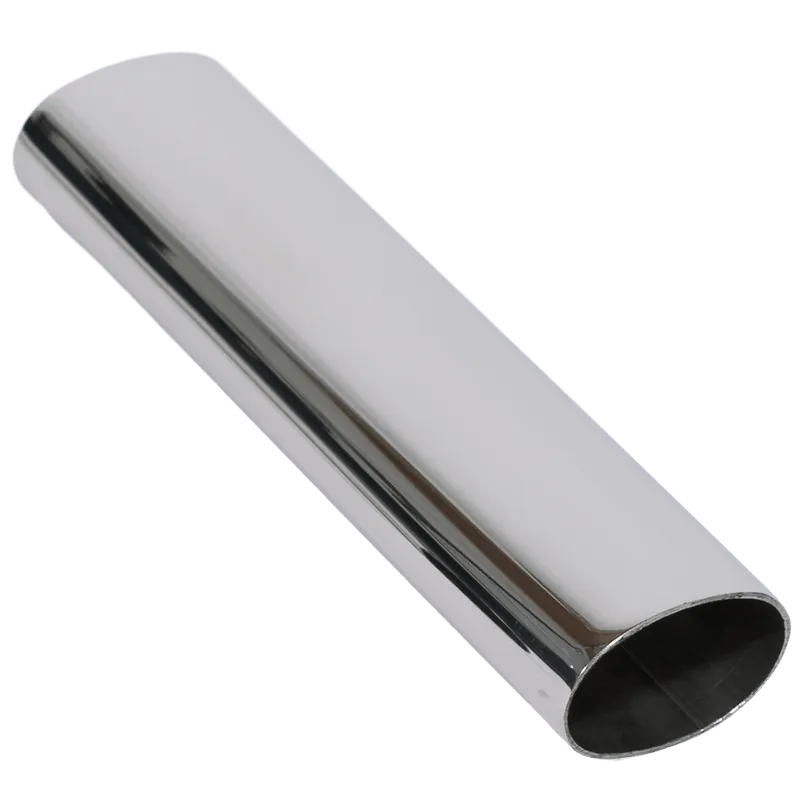 Oval stainless steel tube