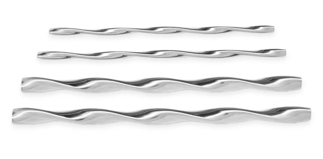 stainless steel twisted oval tubing